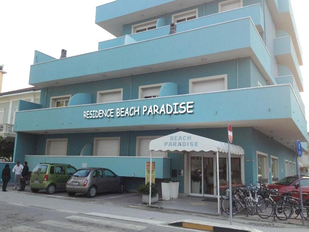 Residence Beach Paradise Rimini Esterno foto